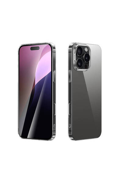 Rivor Apple iPhone 16 Pro Max Uyumlu Kılıf Kamera Çıkıntılı Hassas Button Pür...