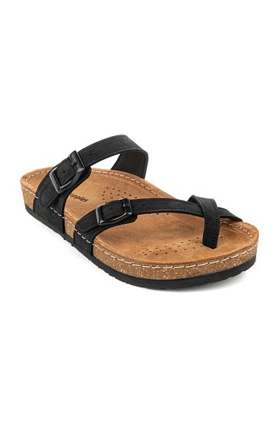 Hush Puppies Baru ( 624245 ) - Anatomical Sole Genuine Leather Flip Flops Women's Slippers