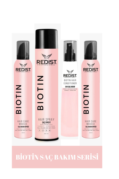 Redist BİOTİN SAÇ BAKIM VE ŞEKİLLENDİRİCİ SET