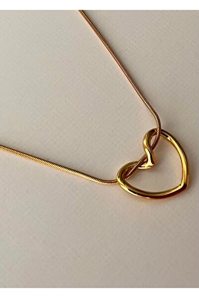 Çelik Paslanmaz Kalp Kolye