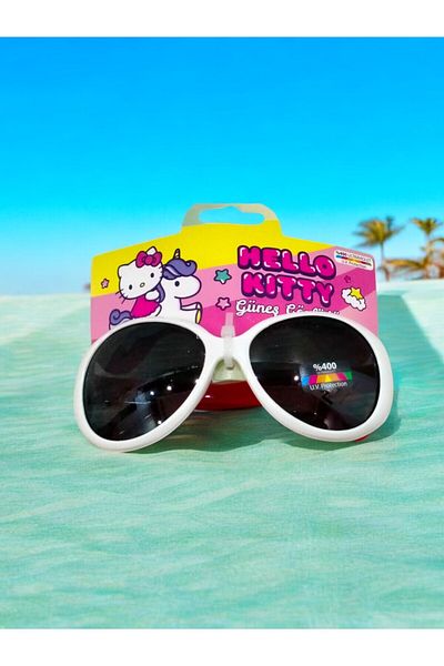 Hello Kitty Mattel Licensed Ultraviolet Protection Children's Sunglasses - Organic Glass, CE Certificated
