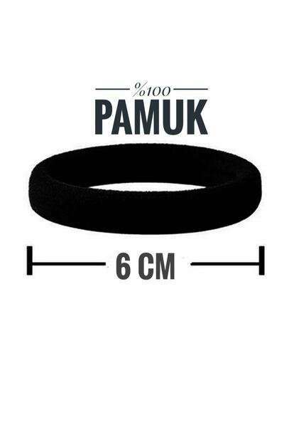 Monalisa Set de catarame pentru femei negre - 100% bumbac, 10 bucăți cauciuc Xxlboy