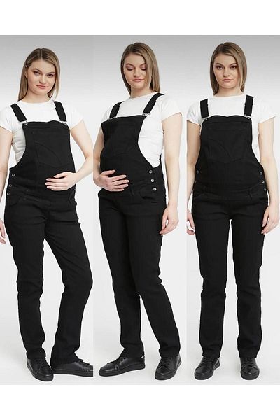 LİYACA Pregnant Salopette Overall