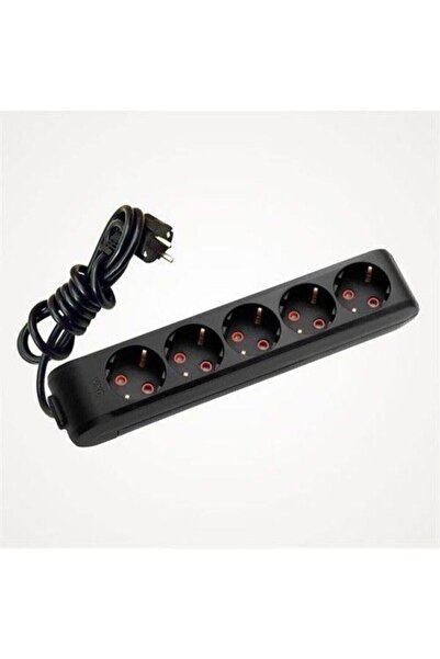 VİKO Multi-let 5 Li Siyah Çocuk Korumalı Grup Priz 3 Mt