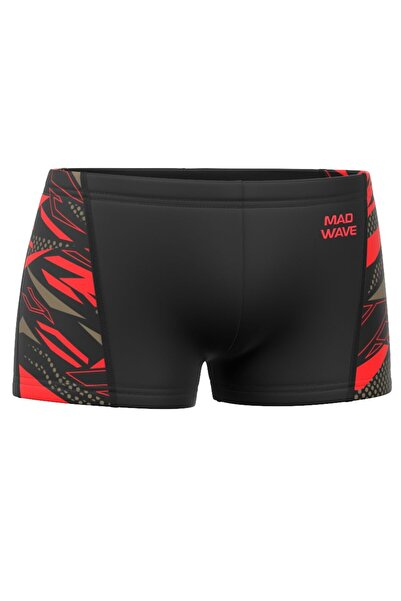 Mad Wave Erkek Mayosu Splash Anti-chlor D6, Siyah