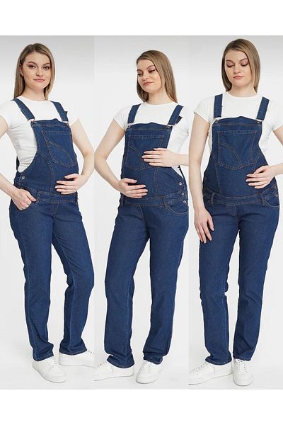 LİYACA Pregnant Salopette Overall