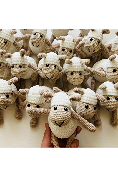 MİNİSSTORE Amigurumi kuzucuk uyku - oyun arkadaşı