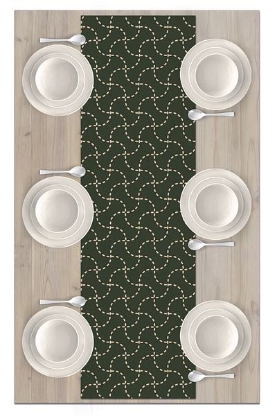 Bertille Home 140X40 cm Digital Printed Classic Runner