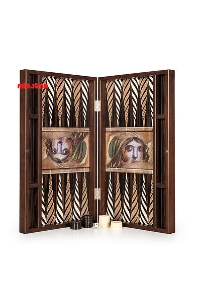 Miajima Backgammon Set Trendy Zeugma Gypsy Girl Large Size Xxl
