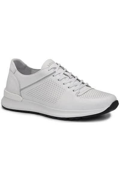 Libero 3045 Ανδρικά παπούτσια casual από γνήσιο δέρμα σε λευκό χρώμα