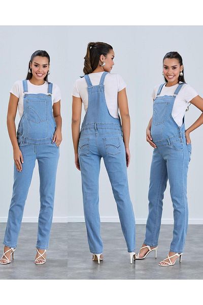 LİYACA Pregnant Salopette Overall
