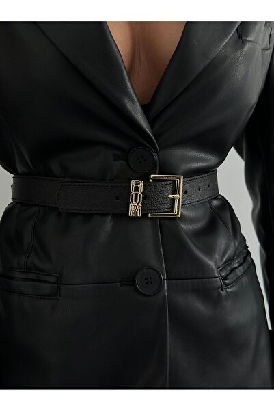 Fiori Köprü Gold Toka Kadın Kemer, Pantolon Kemeri, Ceket Kemeri, Elbise Kemeri, Gömlek Kemer