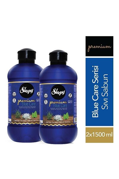 Sleepy Premium Blue Care Series Liquid Soap 2x1500 Ml