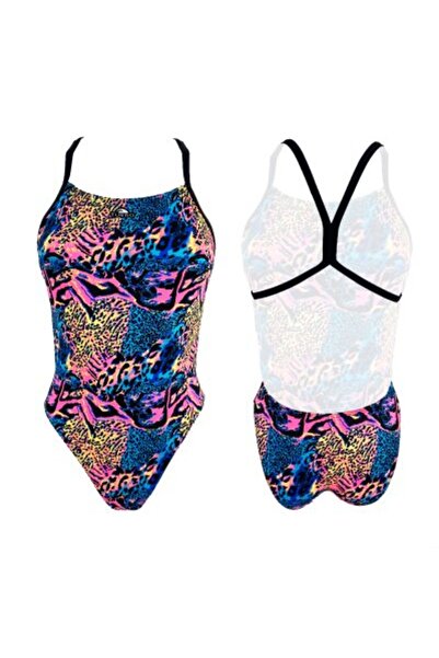 TURBO KADIN MAYO SWIMSUIT PATTERN 'ENERGY'  ANIMAL