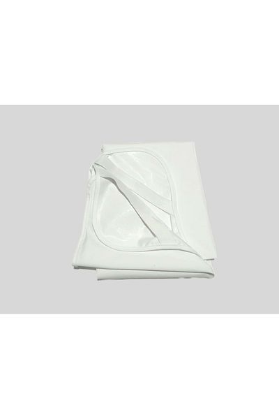 Devix Stretcher Cover Inspection Table Cover Rubberized Mattresses Washable Liquid Proof White Color