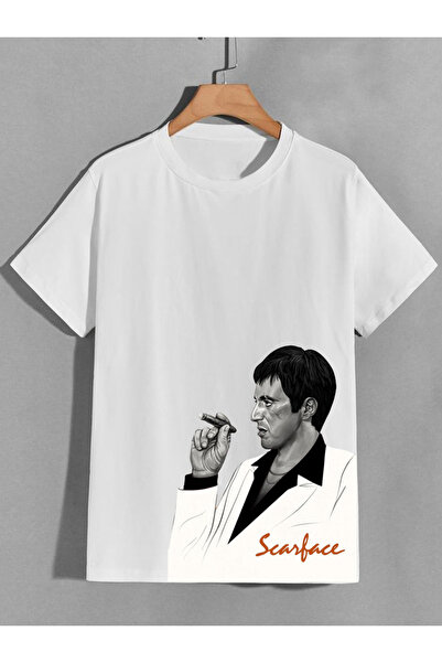 BBS ''SCARFACE TONY MONTANA BASKILI TİŞÖRT''