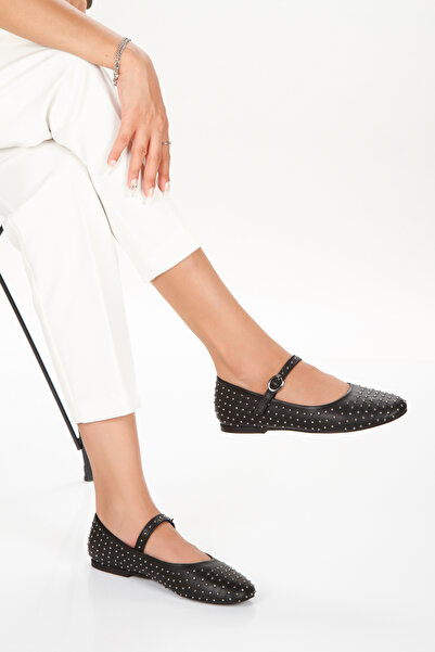 PASSAGE SHOES Genuine Leather Women's Ballerinas - Skin Banded, Model 1032