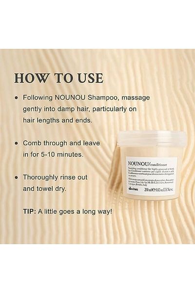 Davines Forbeautynesli.842Nounou - 250 ml Care Cream for Damaged Hair!Q06