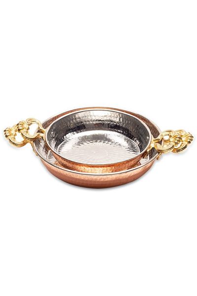 Handygoo 2 Piece Copper Pan Set 17-19 cm 2 Pieces 3 Pieces