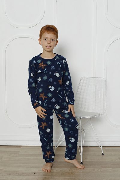 FAMES PİJAMA Zimní dětský pyžamový set - fleece