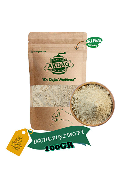 ZENCEFİL ÖĞÜTÜLMÜŞ 100 GR