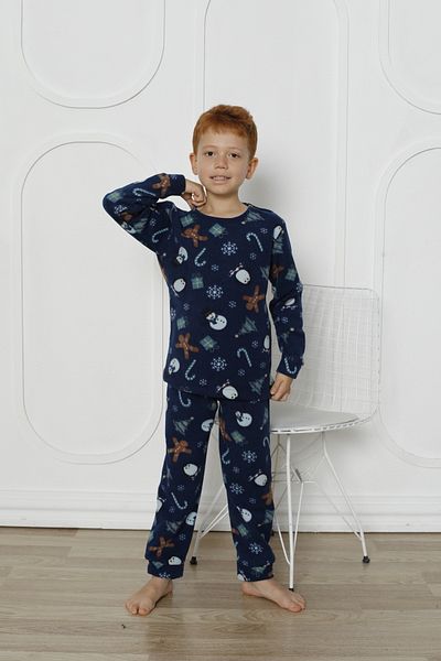FAMES PİJAMA Zimní dětský pyžamový set - fleece