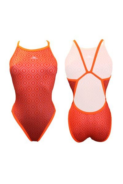 TURBO Costum de baie pentru femei 'REVOLUTION' WISH portocaliu