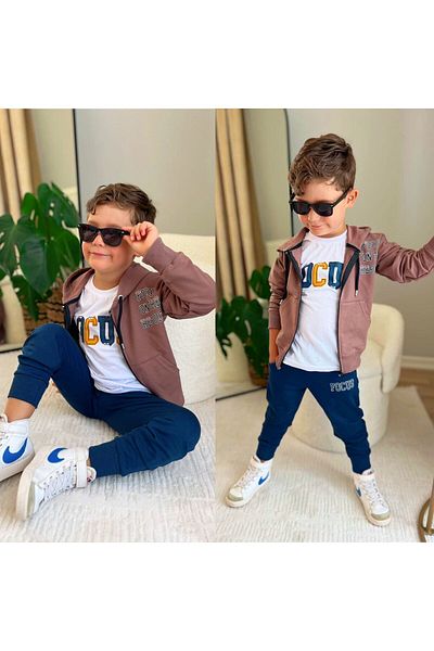 EFSACE Focus 3-piece Cardigan Set