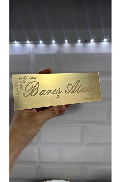 Mgs kapı isimliği pleksi