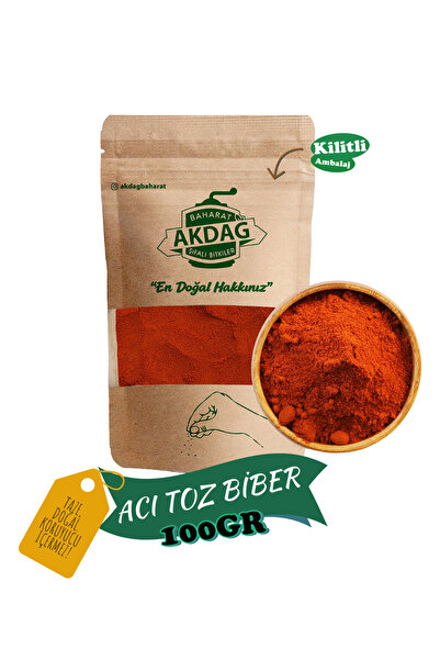 TOZ BİBER ACI 100 GR