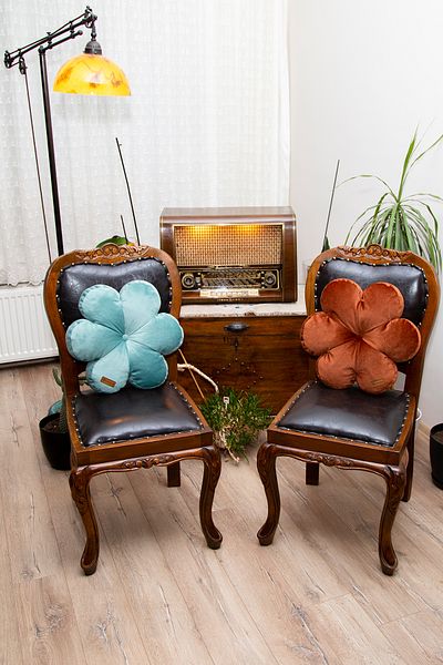 Rayda Home Decorativă 1 bucată verde mentă, 1 bucată pernă umplută cu scorțișoară 42*42 cm