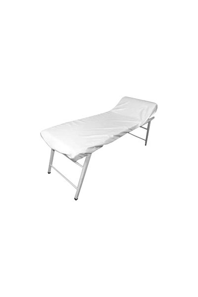 Devix Stretcher Cover Inspection Table Cover Rubberized Mattresses Washable Liquid Proof White Color