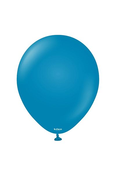 asöy Kalisan Retro Deep Ocean 5 Inch Small Size 10 Pieces Retro Pastel Matte Balloon