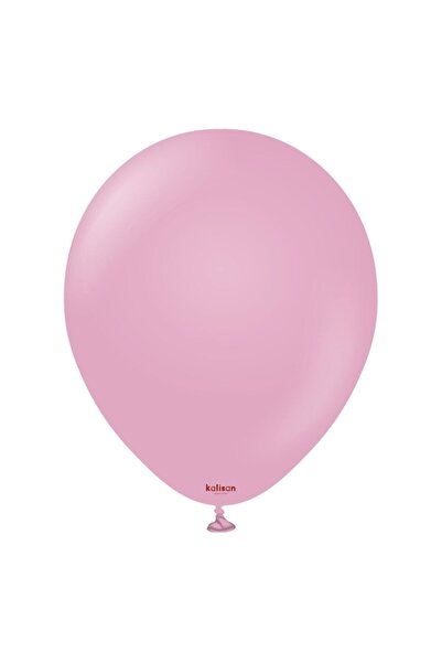 asöy Kalisan Retro Deniz Toz Pembe 5 Inç Küçük Boy 10 Adet Retro Pastel Mat Balon