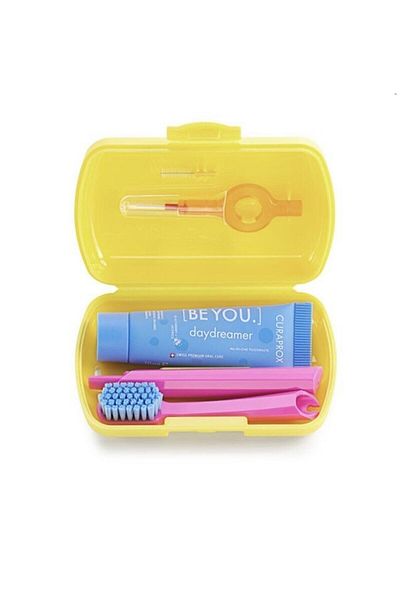 Curaprox Travel Set (Toothbrush + Toothpaste + Interdental Brush)