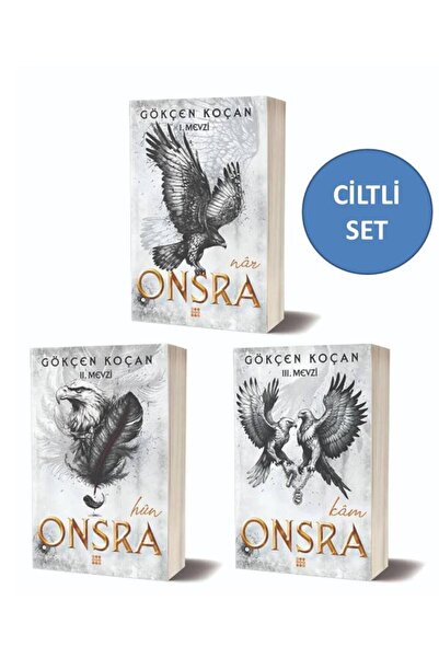 dokuzyayinlari ONSRA - NÂR - HÛN - KÂM 3 KİTAP SET CİLTLİ