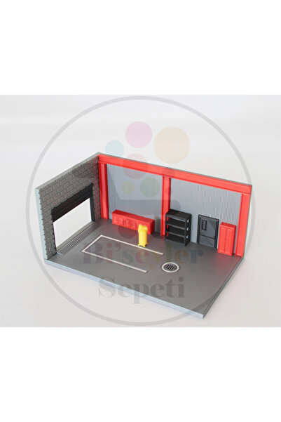 Bi'şeyler Sepeti 1:64 نموذج جراج صغير ديوراما دييكاست 1 (المركبة غير متضمنة.)