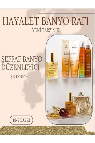 Genel Markalar Mutfak Düzenleyici Pleksi Raf 40X10 RAF