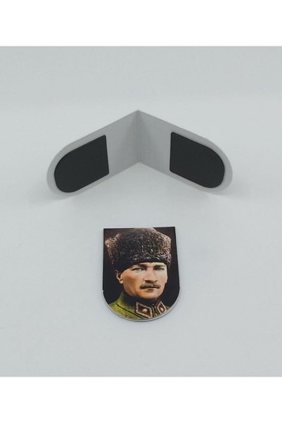 Giftsturkiye Small Size Bookmark with Magnet Inside Gazi Mustafa Kemal Atatürk Signature 15 Pieces