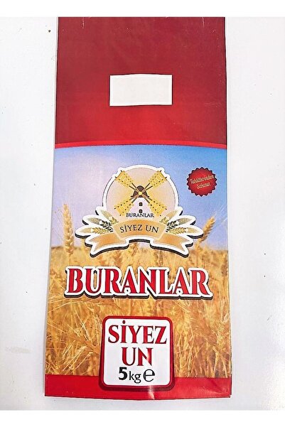 Buranlar Taş Değirmen Tam Tahıl 5 kg Siyez Buğday Unu Tam Tahıl Siyez Ata Toh...