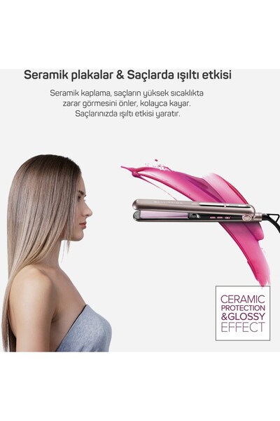 Arzum AR5062 Belissima Glossy Saç Düzleştirici