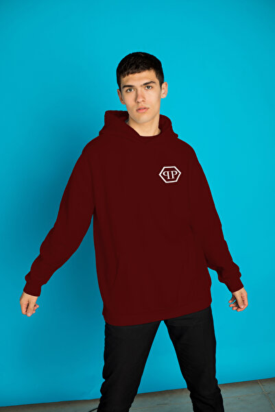 Wish BF Philipp Plein Принтирана унисекс суитшърт с качулка