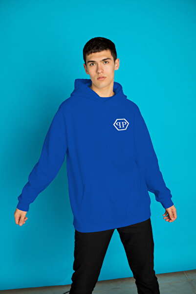 Wish BF Philipp Plein Принтирана унисекс суитшърт с качулка