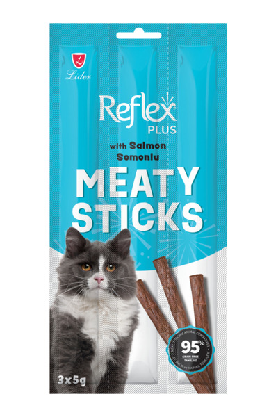 Reflex Meaty Sticks / Somonlu Çubuk yüksek kaliteli et içeriği