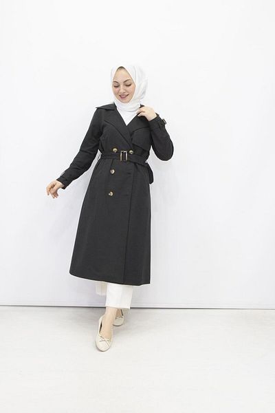 feray kaya 5002 Model Trench Coat