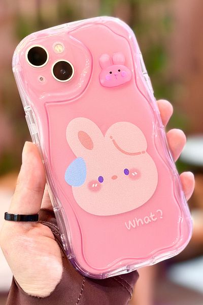 Vip Case حافظة لطيفة على شكل ضفدع لهاتف iPhone 13 مع حماية للكاميرا