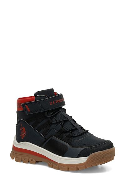 U.S. Polo Assn. Carl Hi Jr 4Pr Navy Blue Boys' Sneakers