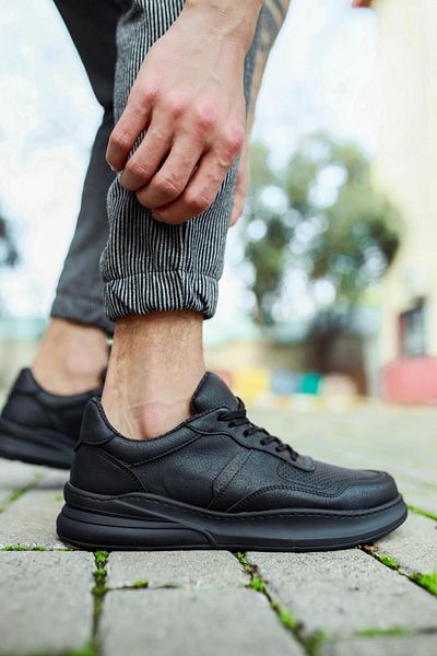 Butik Özlem Casual Shoes Black (Black Sole)