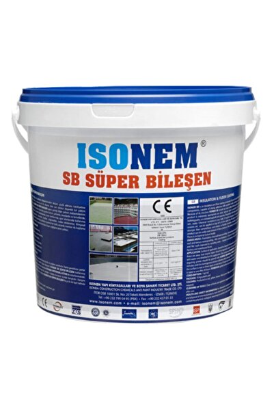 Isonem İsonem Sb Süper Bileşen Su Yalıtım Boyası 18 Kg Beyaz