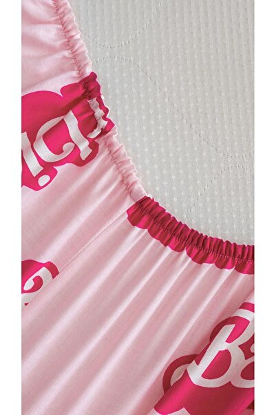 LC Waikiki Lcw Home Pink Barbie Printed - Single Baby Bedsheet